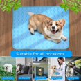 thumbnail image 2 of Dog Cooling Mat Pet Ice Silk Pad Washable Summer Sleeping Bed for Crate, Bed, Sofa, Indoor & Outdoor Floor, Car Seats, 2 of 4