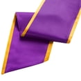 thumbnail image 3 of TOPTIE Adult Graduation Stoles 68 Inch Angled End Honor Sash Shawl of Student Class of 2026-Purple with gold-One Size, 3 of 3