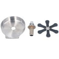 thumbnail image 2 of Sink Cup Rinser, Silver Glass Rinser Antislip  For Bar, 2 of 8