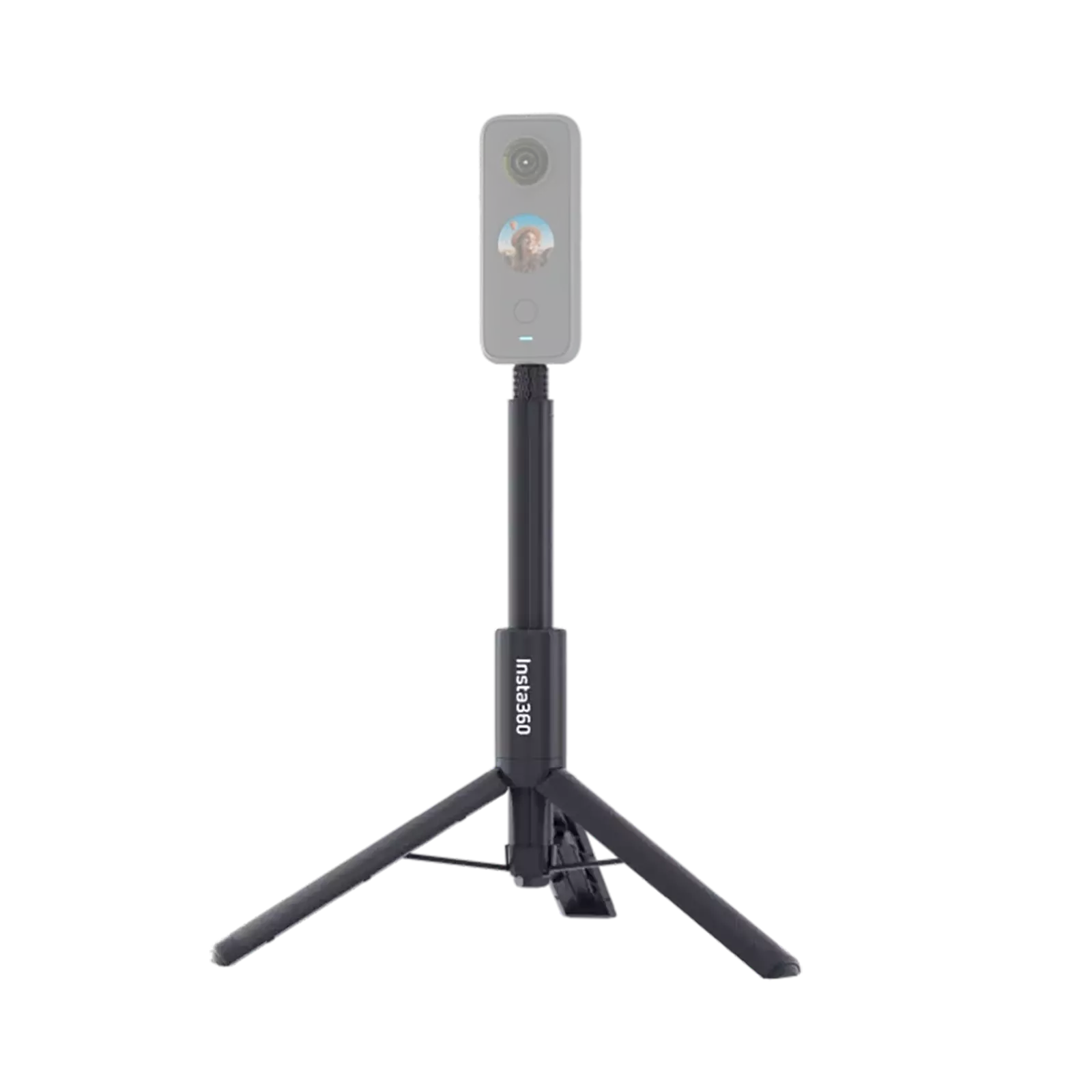 Insta360 2-in-1 Invisible Selfie Stick & Tripod for X4, Ace Pro, Go3, X3, One RS – Extendable & Lightweight