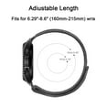 thumbnail image 2 of FIEWESEY 20mm Compatible with Galaxy 42mm/Watch Active/Gear Sport/Gear S2 Classic/Galaxy Watch 5 40mm 44mm/Galaxy Watch 5 pro 45mm Nylon Lightweight Breathable Replacement Sport Loop Strap(Black), 2 of 6