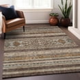 thumbnail image 6 of Addison Rugs Mayfield Washable Transitional Southwest Chocolate Rectangle Rug, 10' x 14', 6 of 6