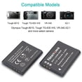 thumbnail image 2 of Kit de baterías Newmowa Li-50B con cargador dual USB, 2 unidades, 2 of 7