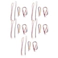 thumbnail image 3 of RomaMX 4 paquetes colorido trenzado cabello cuerda trenzado de moda colorido hiphop cabello corbata para dreadlock (estilo aleatorio), 3 of 7