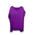 thumbnail image 3 of Womens Bikini Cover Up Dress Swim Beach Bathing Swimsuit Baggy Tunic Tops T-Shirt, 3 of 5