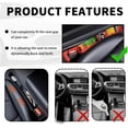 thumbnail image 3 of Chasenew 2PCS New Car Seat Gap Filler with 2 Storage Areas,Stylish Car Seat Gap Storage for Stabilizing Phone,Keys Wallet,Universal Car Seat Gap Filler Organizer (Carbon Red), 3 of 8