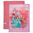 Disney Princesses Kids Weighted Blanket, Super Soft Plush Bedding, 36