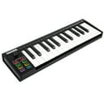 thumbnail image 2 of 25-Key MIDI Keyboard Controller with Velocity Switch Function, OLED Display & DAW Integration, Semitone Transposition and ARP Automatic Accompaniment Function, Best Holiday Gift For Music Lover, 2 of 13