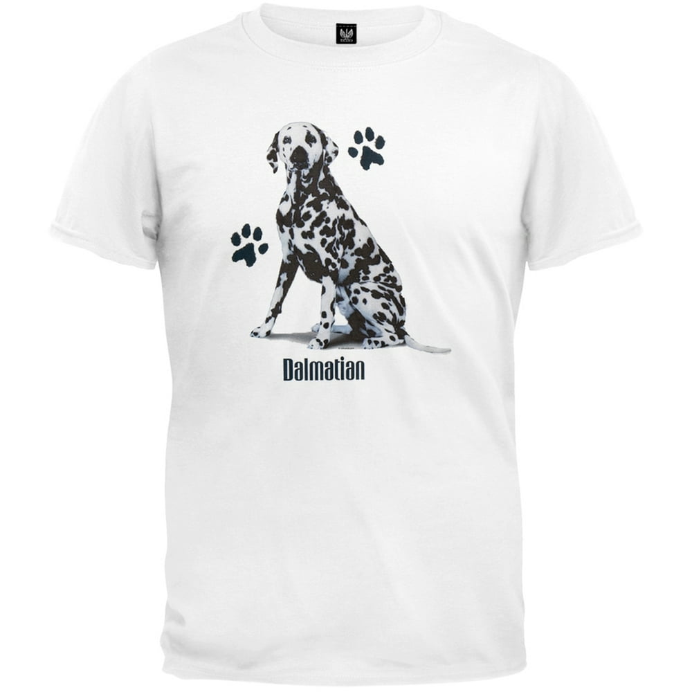Art Brands - Dalmatian Profile White T-Shirt - Small - Walmart.com ...
