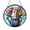 Acrylic 3.5 Inch, variant on Aesthetic Forest Creature Stained Glass Suncatcher For Window Decor, Imaginary Spring Animal Hanging Art With Beautiful Tulips, Decorative Room Ornament, Unique Present For Botanical Art Fans
