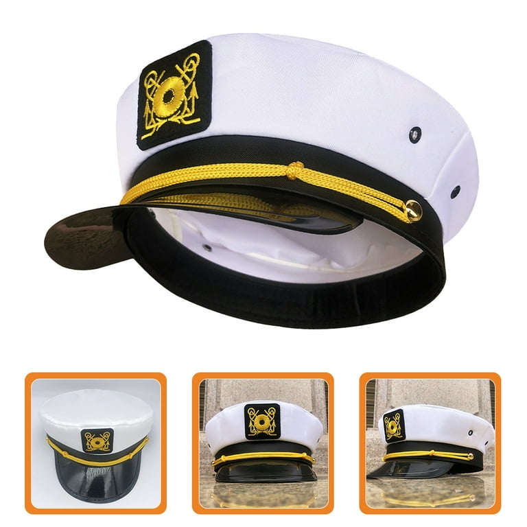 Boat Captain Hat Sailing Hat Yacht Outfit Hat Marine Hat Sailor