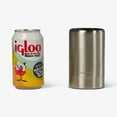 thumbnail image 5 of Igloo 12 oz Coolmate Can Cooler, Stainless Steel Gray, 5 of 33