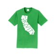 thumbnail image 1 of Gravity TradIng T-Shirt à Manches Courtes Cali - Vert Kelly - Logo Blanc - Petit, 1 of 1