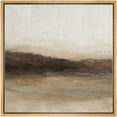 thumbnail image 5 of Framed Canvas Print Abstract Field Landscape Wall Art Neutral Vintage Decorative for Living Room Bedroom - 24"x24" NATURAL, 5 of 8
