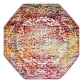 thumbnail image 2 of Unique Loom Richmond Collection Area Rug - Medallion (5' Octagon Multi/Gray), 2 of 6