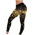 thumbnail image 5 of QATAINLAV Sequin Leggings for Women Glitter Sparkle Tummy Control High Waisted Yoga Tights Stretchy Comfy Compression Workout Pants New Years Gifts Multicolor XXL, 5 of 7