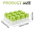 thumbnail image 3 of 5Pcs Reusable Seed Starter Trays Kit (60 Cells in Total), Silicone Seedling Starter Trays for Starting Plant Seeds, Indoor Gardening Plant Germination Tray, 3 of 7