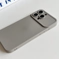 thumbnail image 3 of Shockproof Case For iPhone 12 Pro Max with Camera Protection, Soft Liquid Silicone Cover with Microfiber Cushion, Slim Drop Protection Phone Case Matte Finish For iPhone 12 Pro Max,Bluegray, 3 of 9