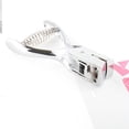 thumbnail image 4 of Oval Manual Hole Puncher For And Craft Use Silver Single Hole Paper Punch Tool 8 Page Capacity Portable Card And Id Paper Punch, 4 of 9