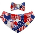 thumbnail image 2 of The Bloo Club Bowdanas, Dog Bow Ties & Bandanas, 100% Made in The US, a melding of Comfort & Style, Donate with Each Sale to Local Animal Shelters (America Pet, X-Small), 2 of 6