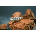 thumbnail image 2 of Roarsilver 925k Silver Snake Ring-Elegantly Unembellished Sterling Silver Ring - Enduring Beauty | 9, 2 of 5