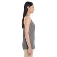 thumbnail image 2 of G6455L Gildan Ladies' Softstyle Deep Scoop T-Shirt Graphite Heather S, 2 of 2