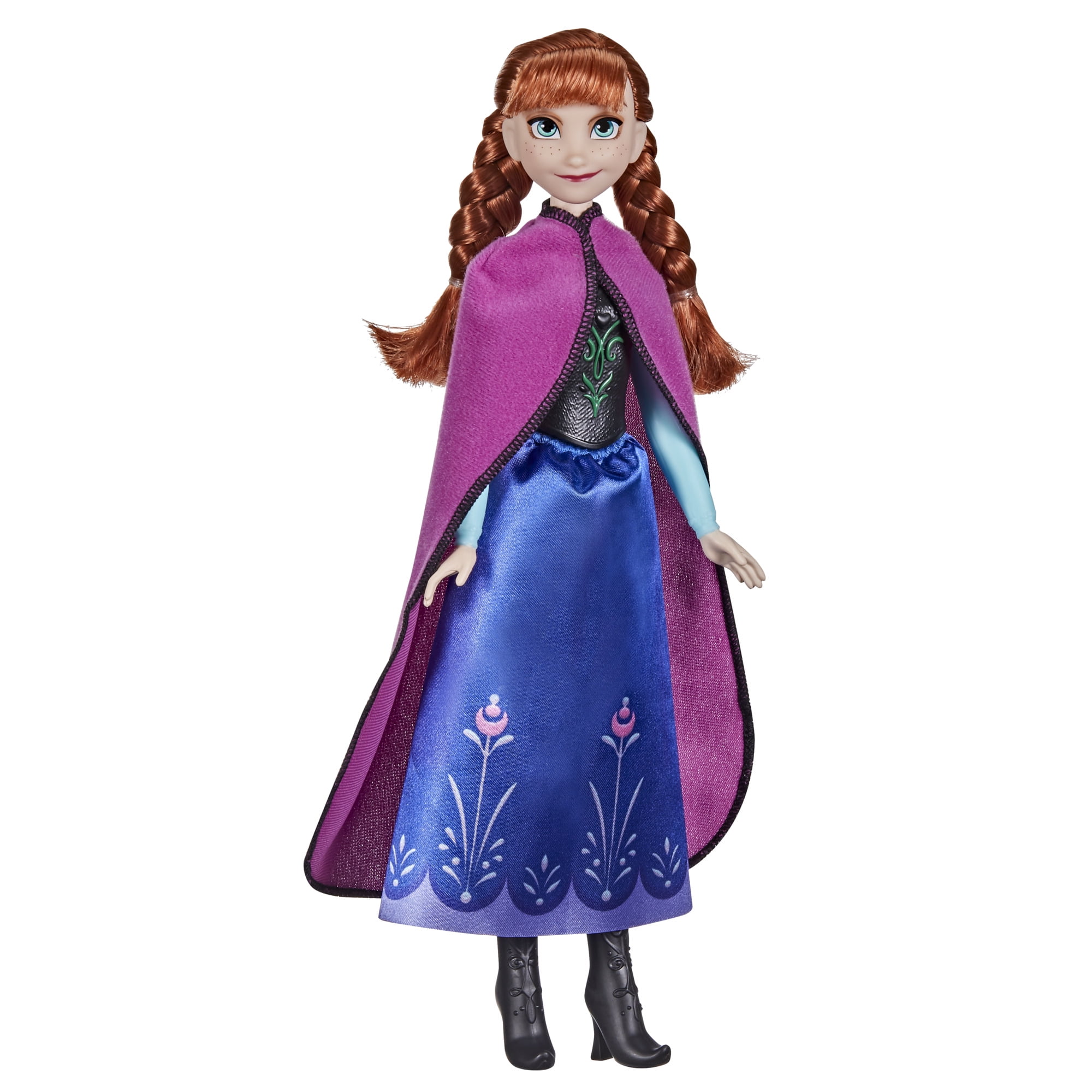 Disney'S Frozen Shimmer Anna Doll, Skirt, Shoes, And Long Red Hair - Walmart.com