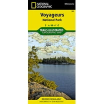 National Geographic Maps: Trails Illustrated: Voyageurs National Park - Folded Map