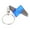 B, variant on Car Static Eliminator Keychain Head Rocket Static Keychain Pendant Shaped Release P8M2 Electrostatic Decorative