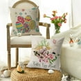 thumbnail image 3 of Bjutir Easter Pillow Covers 17.7X17.7 Inches Decorative Throw Pillow Covers Farmhouse Case For Home Wedding Outdoor Indoor Decor, 3 of 4