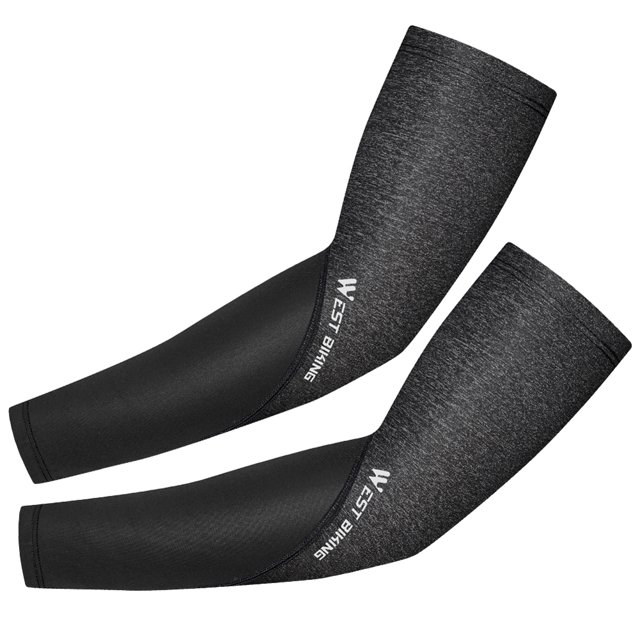 WEST BIKING Sports Arm Sleeves Tela de hielo Protecciones UV Manga de fitness al aire libre WEST BIKING Mangas de brazo