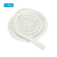 thumbnail image 3 of Uxcell 11/16"x 86" Wood Stove Gasket, Fiberglass Round High Temperature Resistance Seal Rope Replacement, White, 3 of 6
