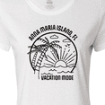 thumbnail image 4 of Inktastic Summer Vacation Mode Anna Maria Island Florida Women's T-Shirt, 4 of 5