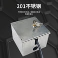 thumbnail image 1 of KAKOWELY Heavy Duty Outdoor 86 Type Stainless Steel Waterproof Socket Box With Lock Weatherproof Electrical Outlet Protector For Street Park School And Commercial Use, 1 of 4