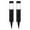 Black, variant on JMKQLZ 2 Pack Solar Garden Pathway Lights Outdoor LED Lighting Ground Plug Bollard Light for Patio,Gardens,Pathways,Lawn,Yard,Cylindrical Outdoor Lamp,Garden Decoration