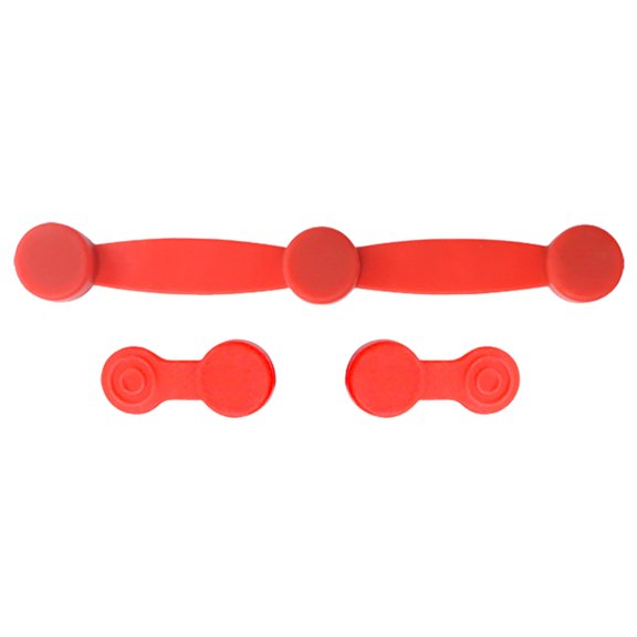 Air Fryer Magnet Silicone Buckle,Fryer Magnet Silicone Buckle 2 for Holding Down Fryer Parchment Paper Liners Disposable Paper Liner From Covering and Touching Heating