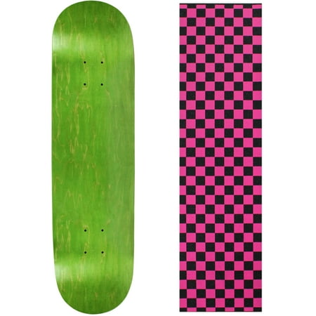 Skateboard Deck Pro 7-Ply Canadian Maple STAINED GREEN With Griptape 7.5  - 8.5 price history on PriceWatchPro