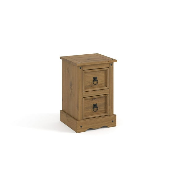 Table de nuit 2 tiroirs en bois massif par Gateway Creations Inc.