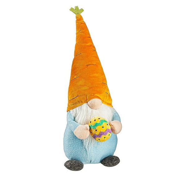 Easter Gnome with Carrot Hat Table Decor