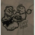 thumbnail image 2 of Popeye Sketch Old School Tattoo Style Men's Graphic T Shirt Tees Brisco Brands 2X, 2 of 6
