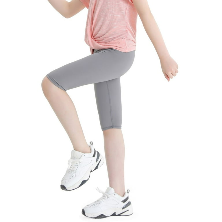 Girls knee top length leggings