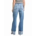 thumbnail image 2 of L’AGENCE womens  Miley Ultra High-Rise Wide Leg Cuff Jean, 33, 2 of 3
