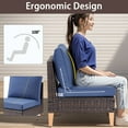 thumbnail image 3 of POCASSY Patio Accent Armless Chair with Cushions, 3 of 6