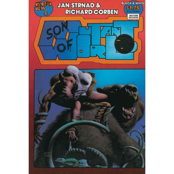 Son of Mutant World #5 VF ; Fantagor Comic Book