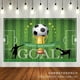 thumbnail image 5 of Decoraciones de cumpleaños con tema de fútbol para niño, vajilla desechable, mantel de paja, telón de fondo, suministros para fiesta de Baby Shower, Gif, 5 of 5