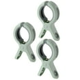 thumbnail image 1 of 3 pinzas para toallas de playa, pinzas resistentes para la ropa, para sillas de playa, tumbonas y piscinas. Verde, 1 of 5