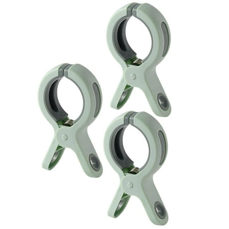 3 Pieces Beach Towel Clips, Strong Clothespin for Beach Chair Lounge Chairs