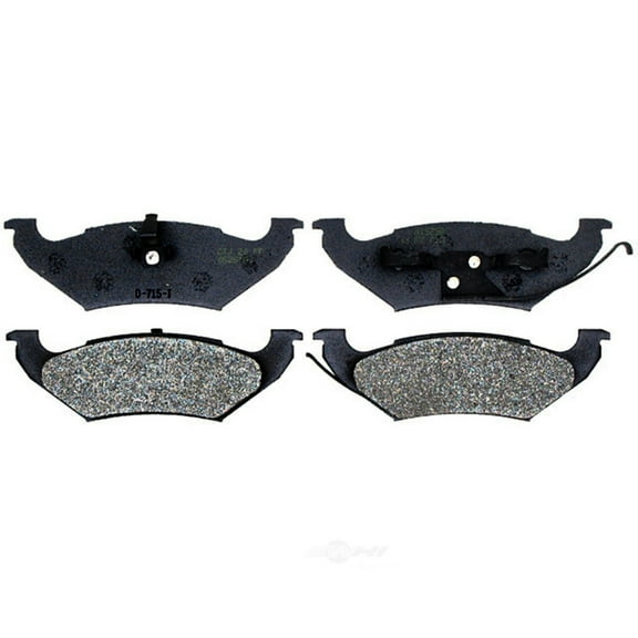 Raybestos SGD751M Service Grade Semi-Metallic Disc Brake Pad Set Fits select: 1997-2000 DODGE GRAND CARAVAN, 1997-2000 CHRYSLER TOWN & COUNTRY