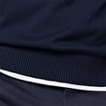 thumbnail image 6 of Fanshiluo Men's Crew Neck Long Sleeve Shirt, Soft Knit Casual Pullover Tops,M,Big and Tall Men, 6 of 8