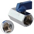 thumbnail image 4 of linyes Ball Valve Stainless Steel Tap Ball Valve Mini Ball Valve Hexagonal Steel Ball Valve 1/4 3/8 1/2\" Thread ASI 316 Brewer, 4 of 10